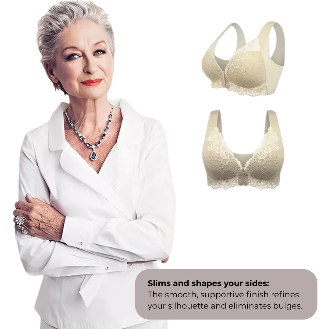 Amélie | Front-Closure Wire-Free Comfort Bra