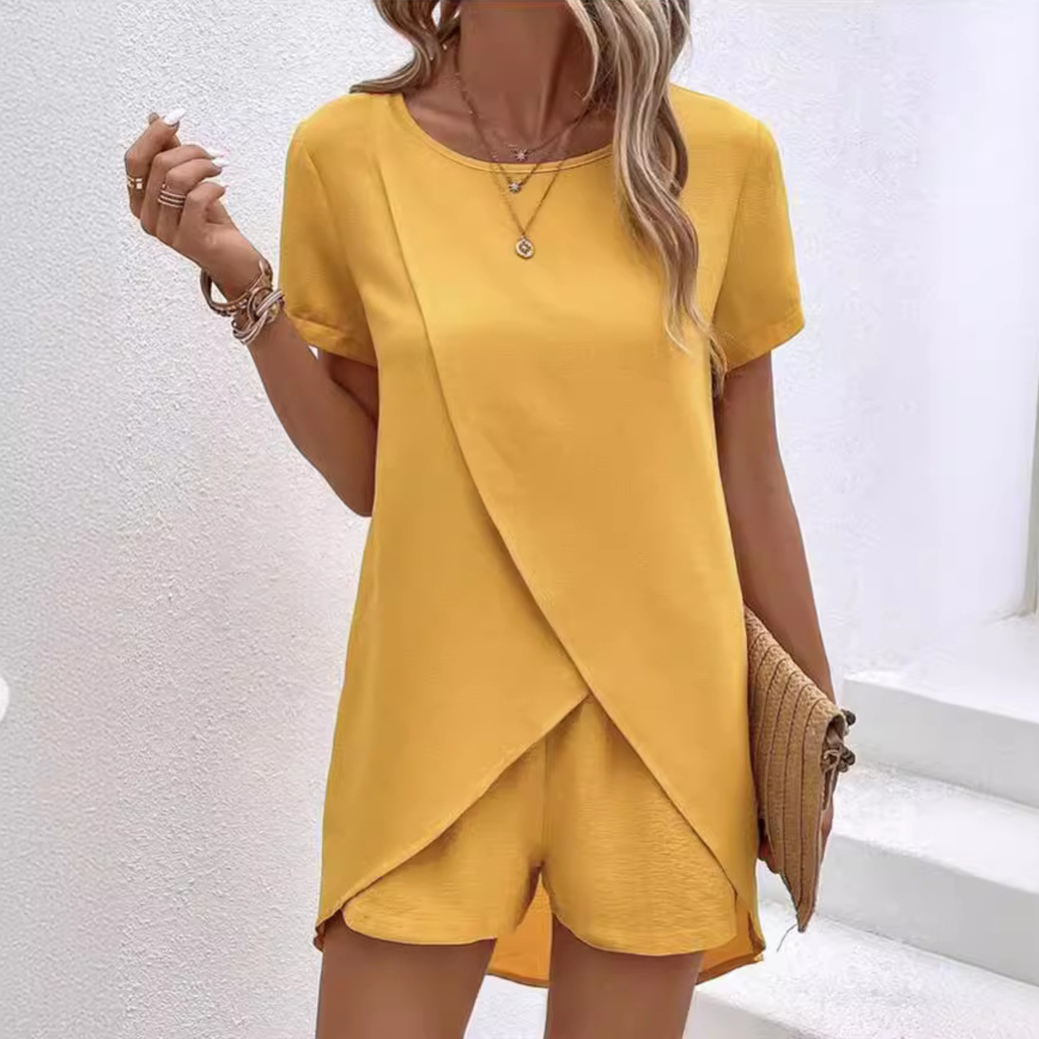 Alix | Elegant Summer Co-ord Lounge Set