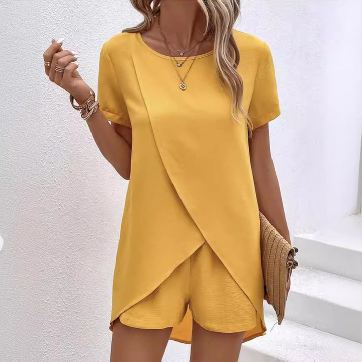 Alix | Elegant Summer Co-ord Lounge Set