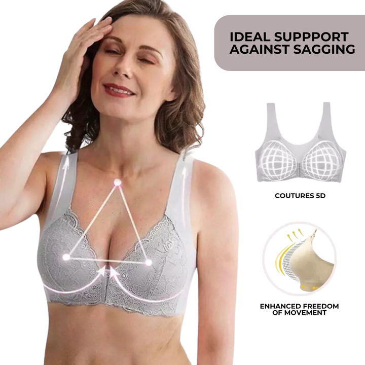 Amélie | Front-Closure Wire-Free Comfort Bra