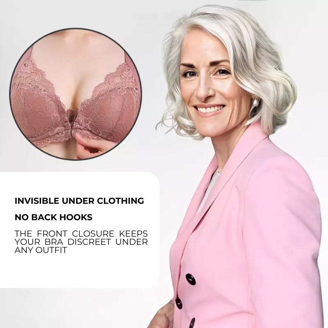 Amélie | Front-Closure Wire-Free Comfort Bra