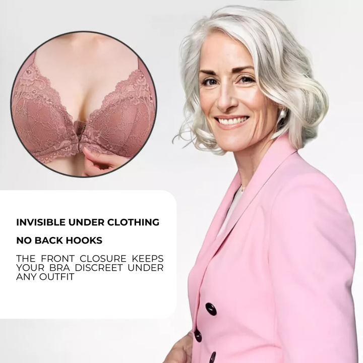 Amélie | Front-Closure Wire-Free Comfort Bra