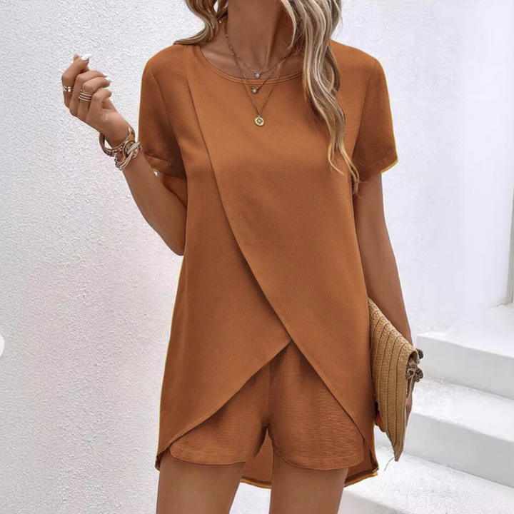 Alix | Elegant Summer Co-ord Lounge Set