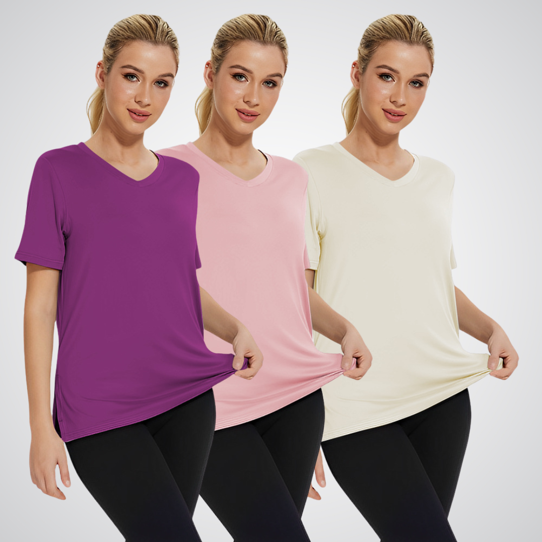 Selena | Casual Loose Fit Tee 3-Pack