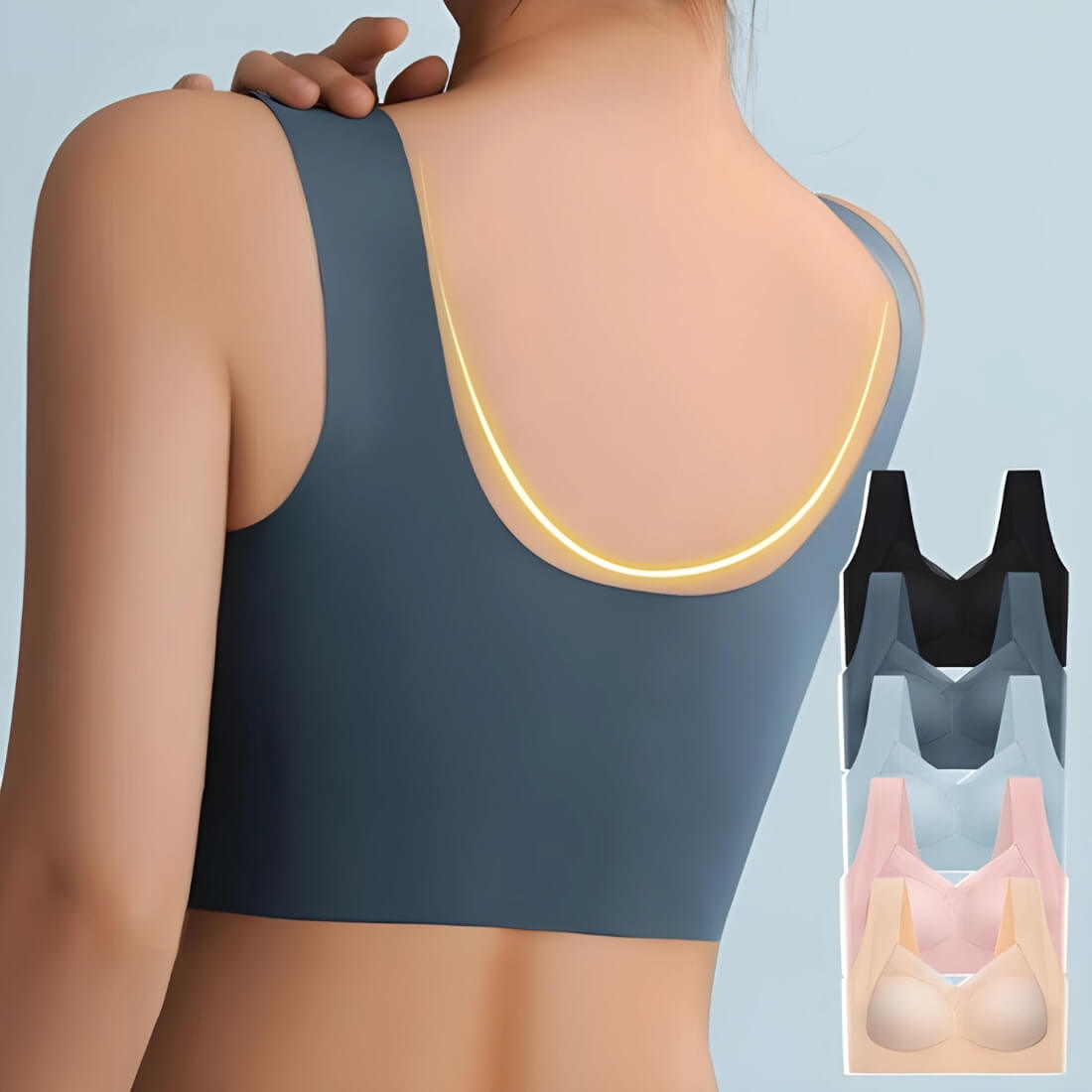 Seamless Comfort Bra | 5-Pack