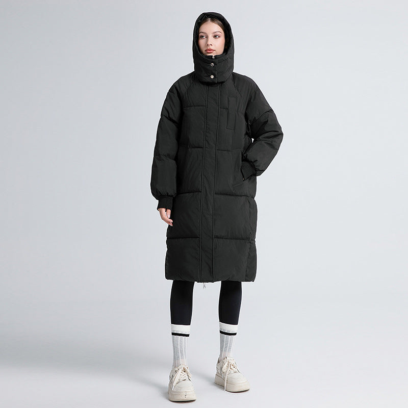 Leonie | Classic Hooded Long Puffer Coat