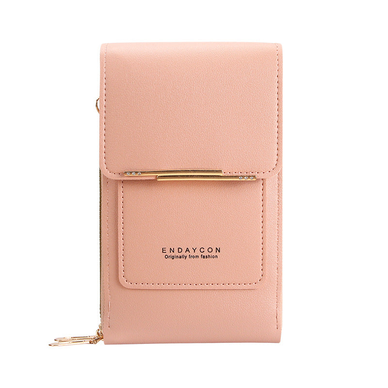 Cora | Stylish Mobile Phone Messenger Bag with Touch Screen