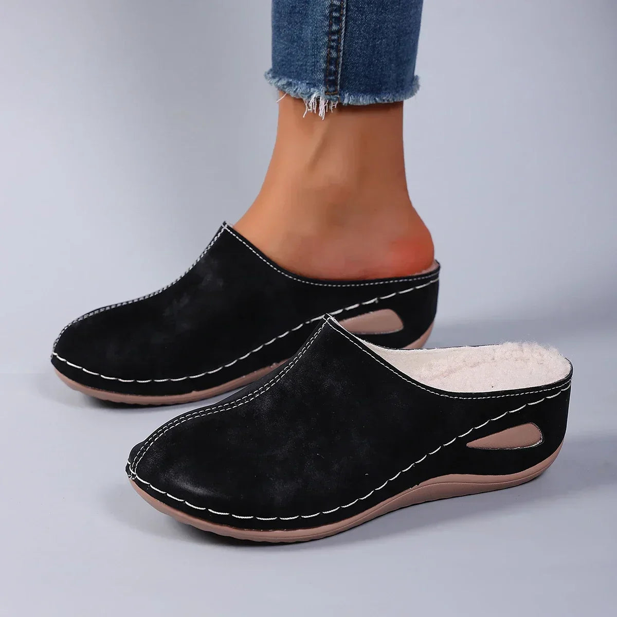 Orthopedic Fleece Slippers