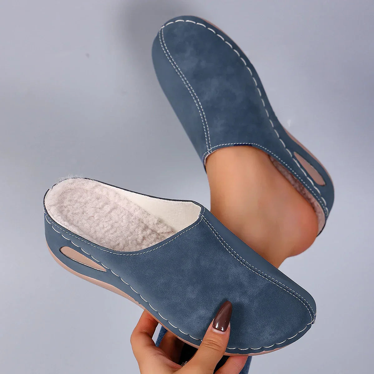 Orthopedic Fleece Slippers