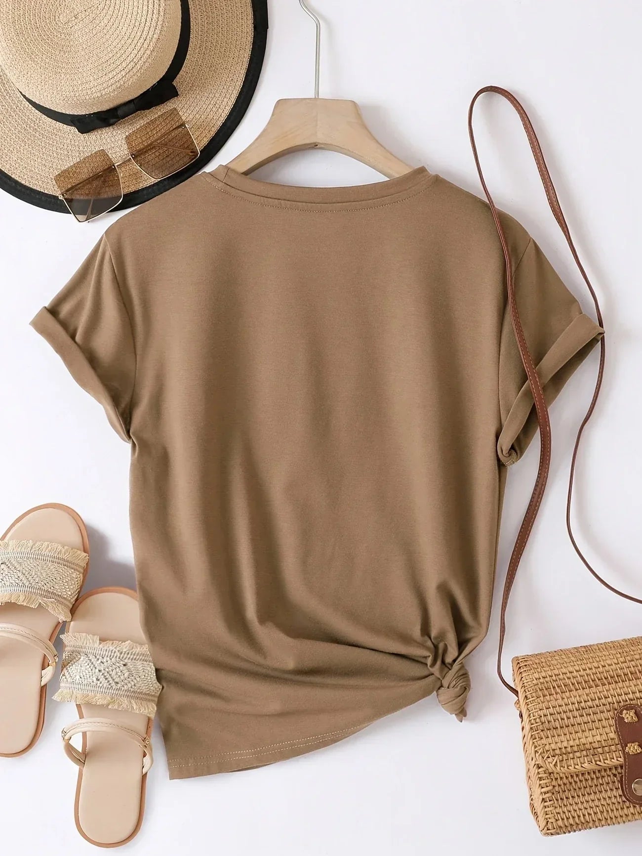 Larson | Casual T-Shirt With Heart Print
