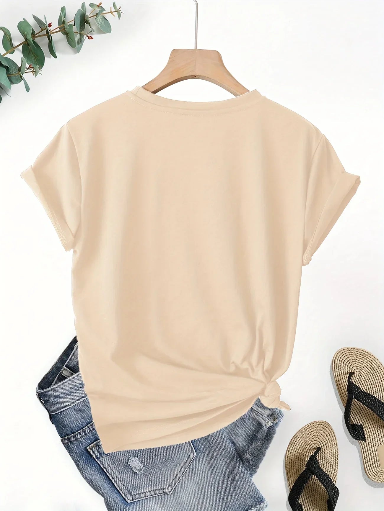 Larson | Casual T-Shirt With Heart Print