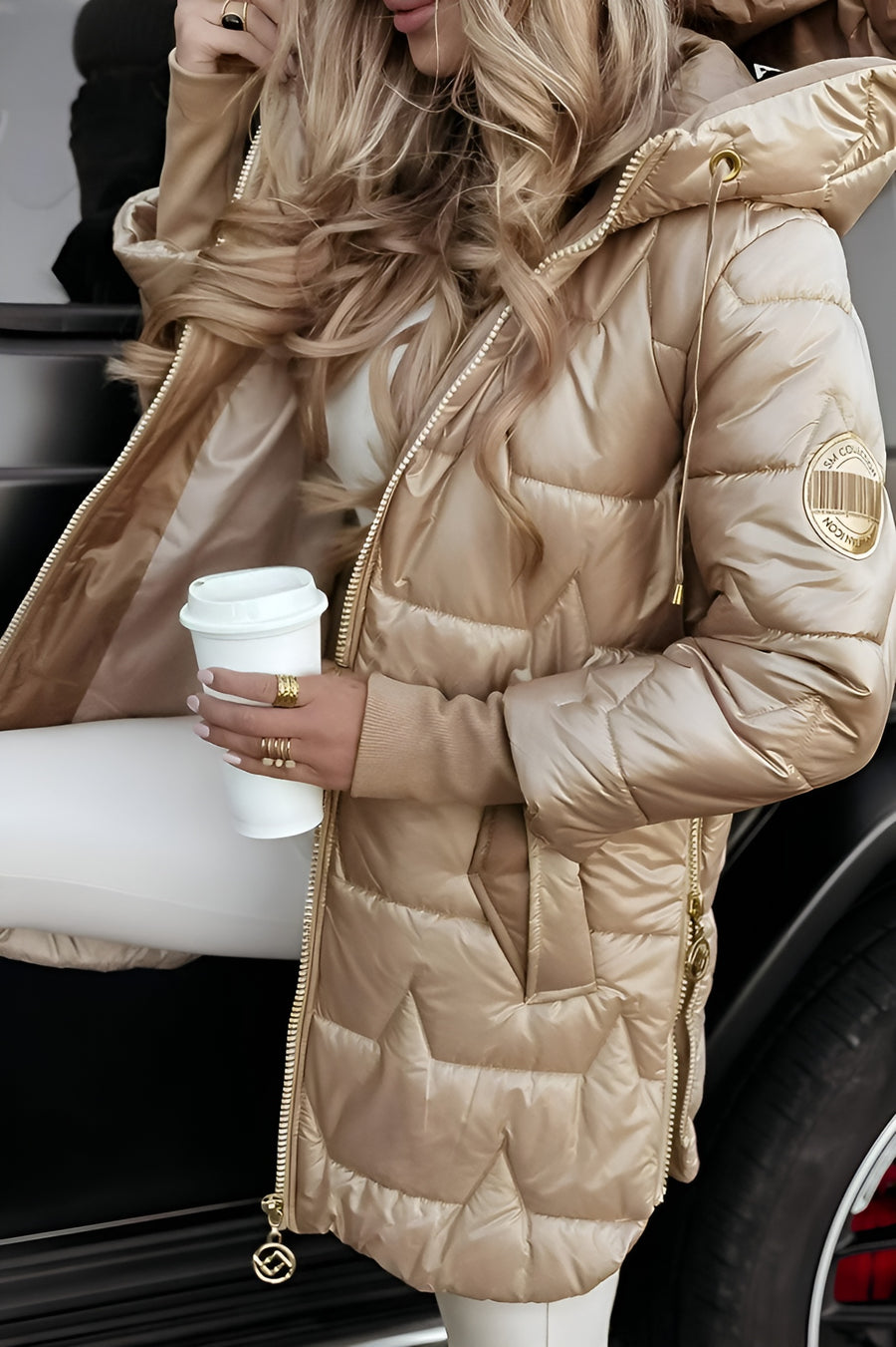 Long Quilted Jacket Madison