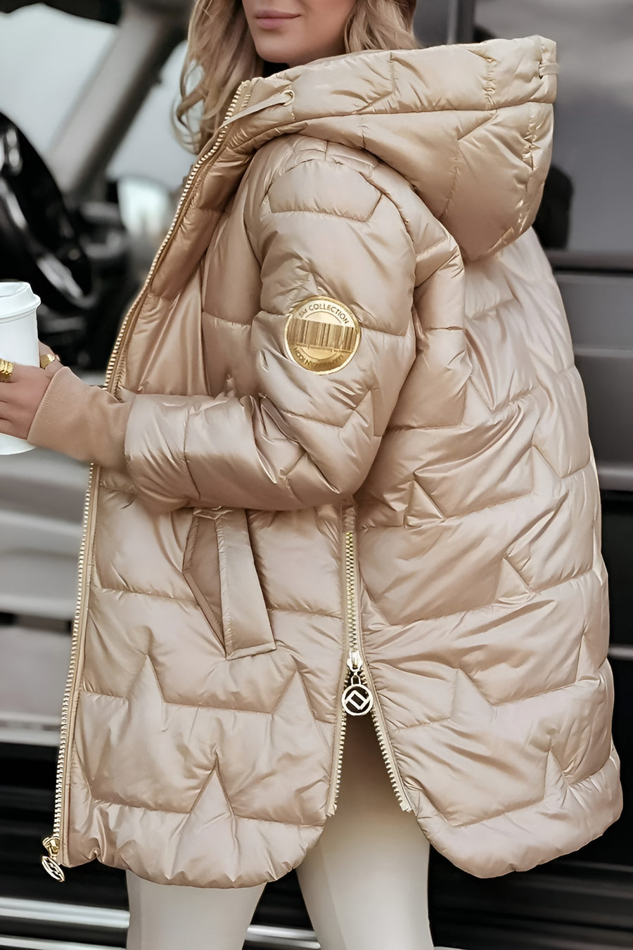 Long Quilted Jacket Madison