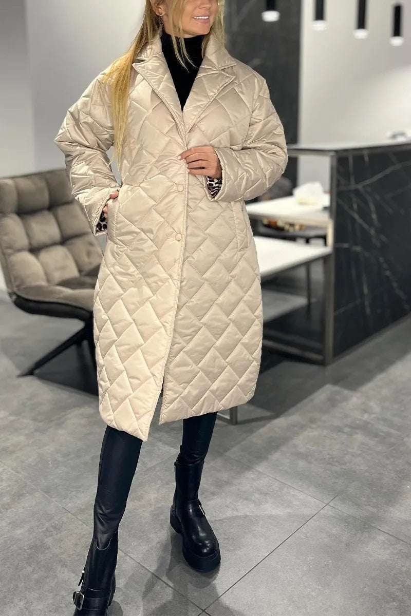 Eliana | Reversible Quilted Coat