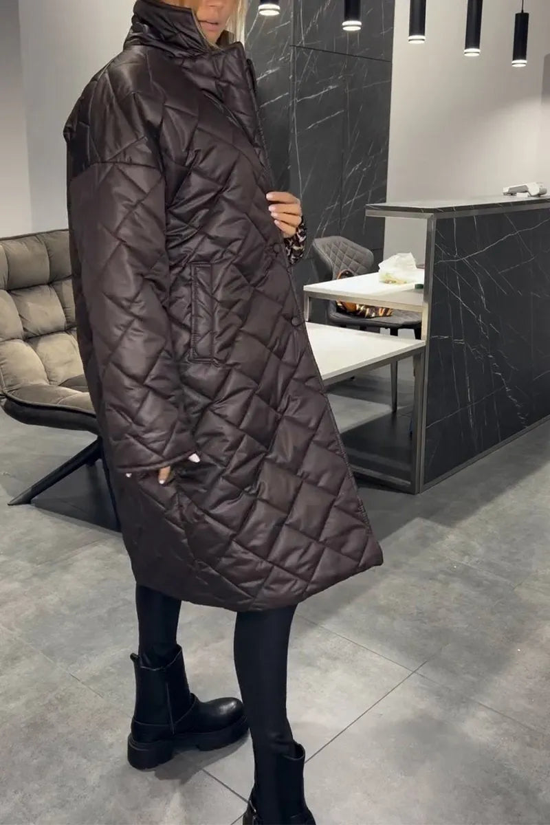 Eliana | Reversible Quilted Coat