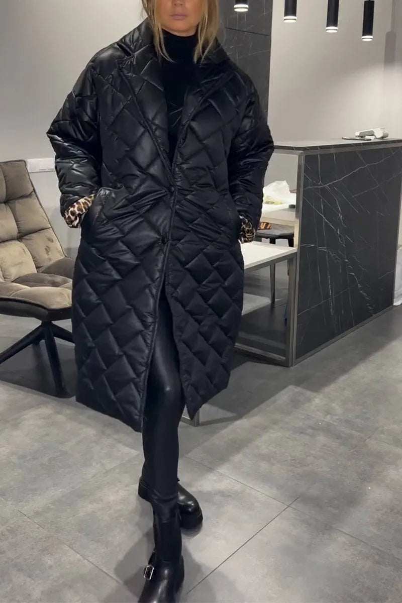 Eliana | Reversible Quilted Coat