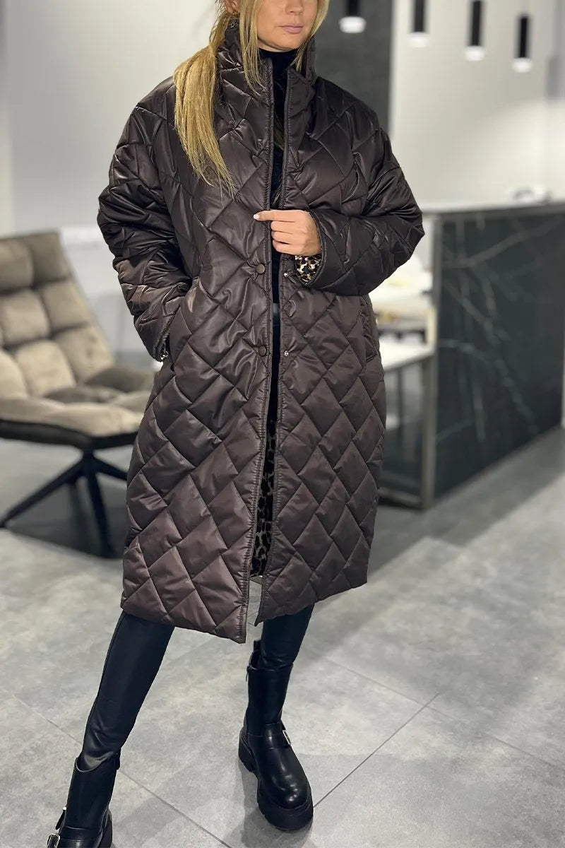 Eliana | Reversible Quilted Coat