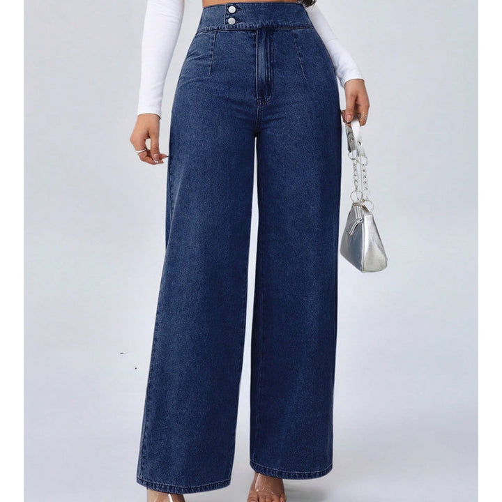 Elowira | High-Waist Wide-Leg Jeans