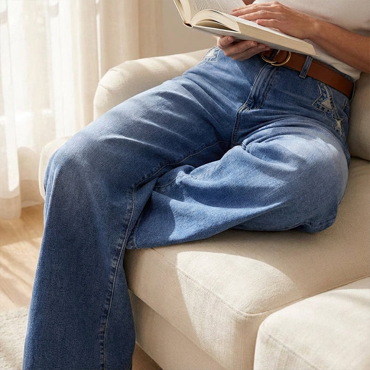Camille | High-Waist Wide-Leg Jeans