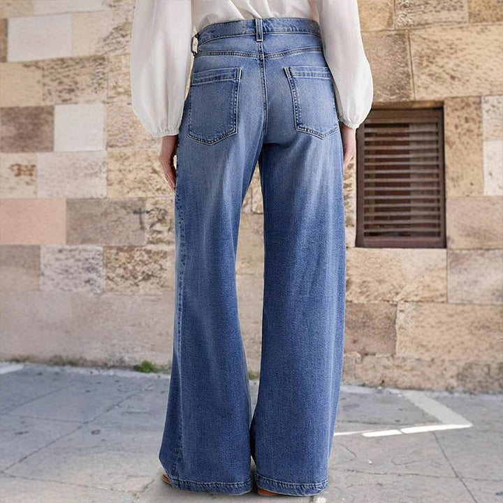 Camille | High-Waist Wide-Leg Jeans
